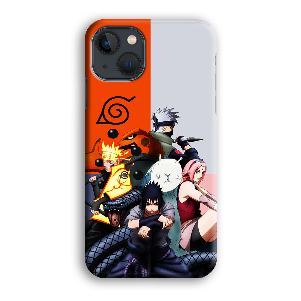 Kakashi Team 7 Konoha iPhone 15 Case