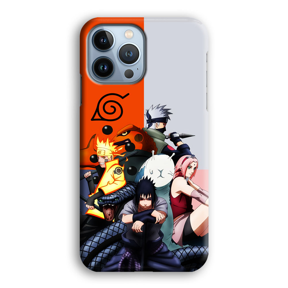 Kakashi Team 7 Konoha iPhone 14 Pro Max Case