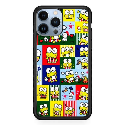 Keroppi Collage iPhone 14 Pro Max Case