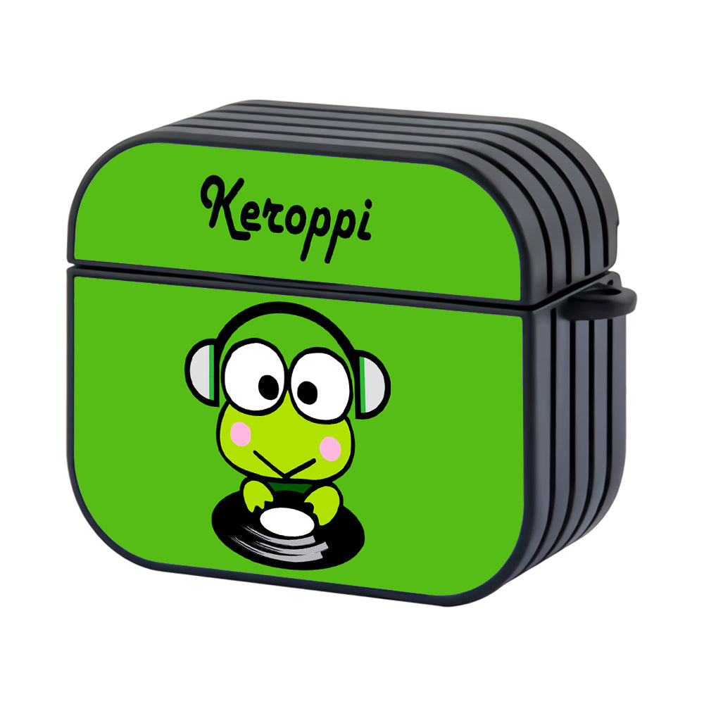 Keroppi Disk Jockey Hard Plastic Case Cover For Apple Airpods 4 - Ezzystore