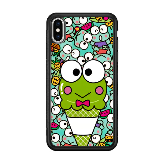Keroppi Ice Cream Cones iPhone XS Case