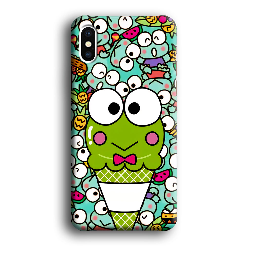 Keroppi Ice Cream Cones iPhone X Case