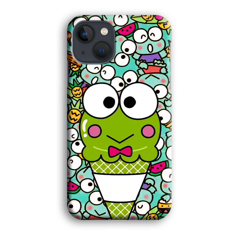 Keroppi Ice Cream Cones iPhone 14 Plus Case
