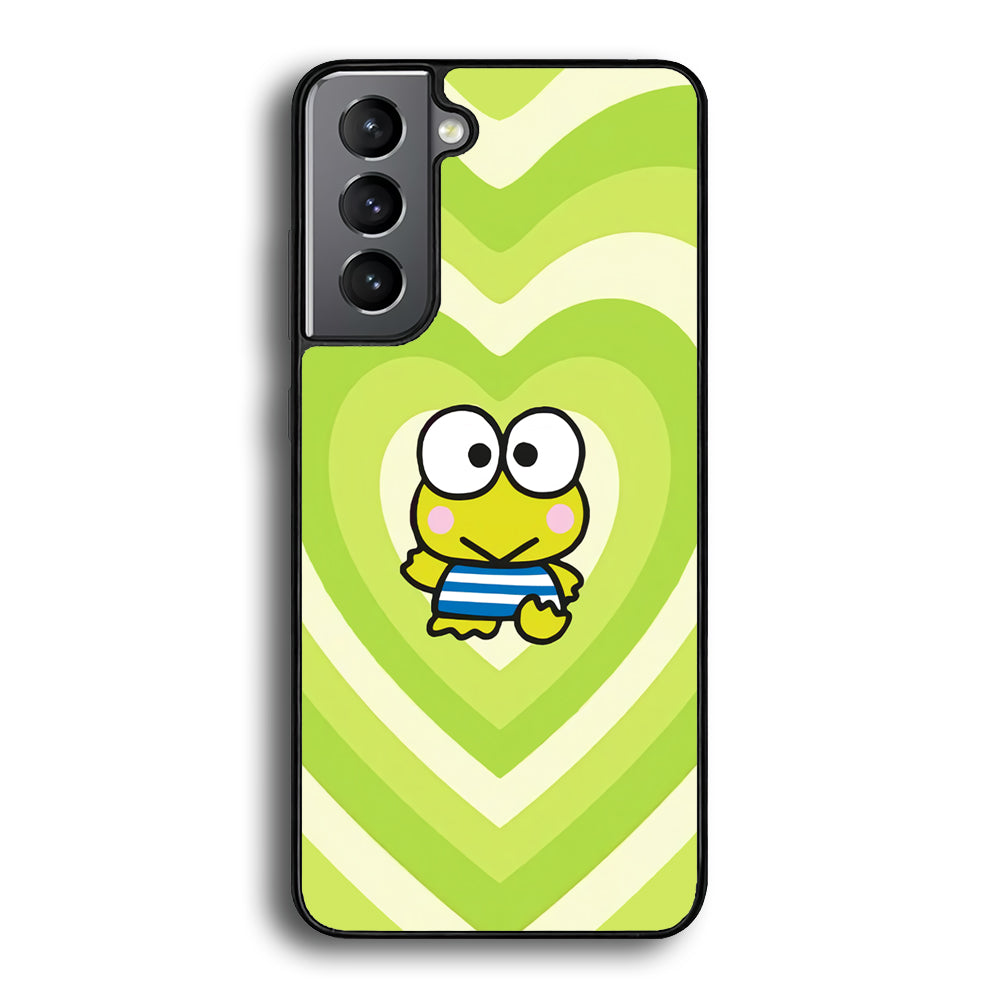 Keroppi Love Pattern Samsung Galaxy S22 Case - Ezzystore