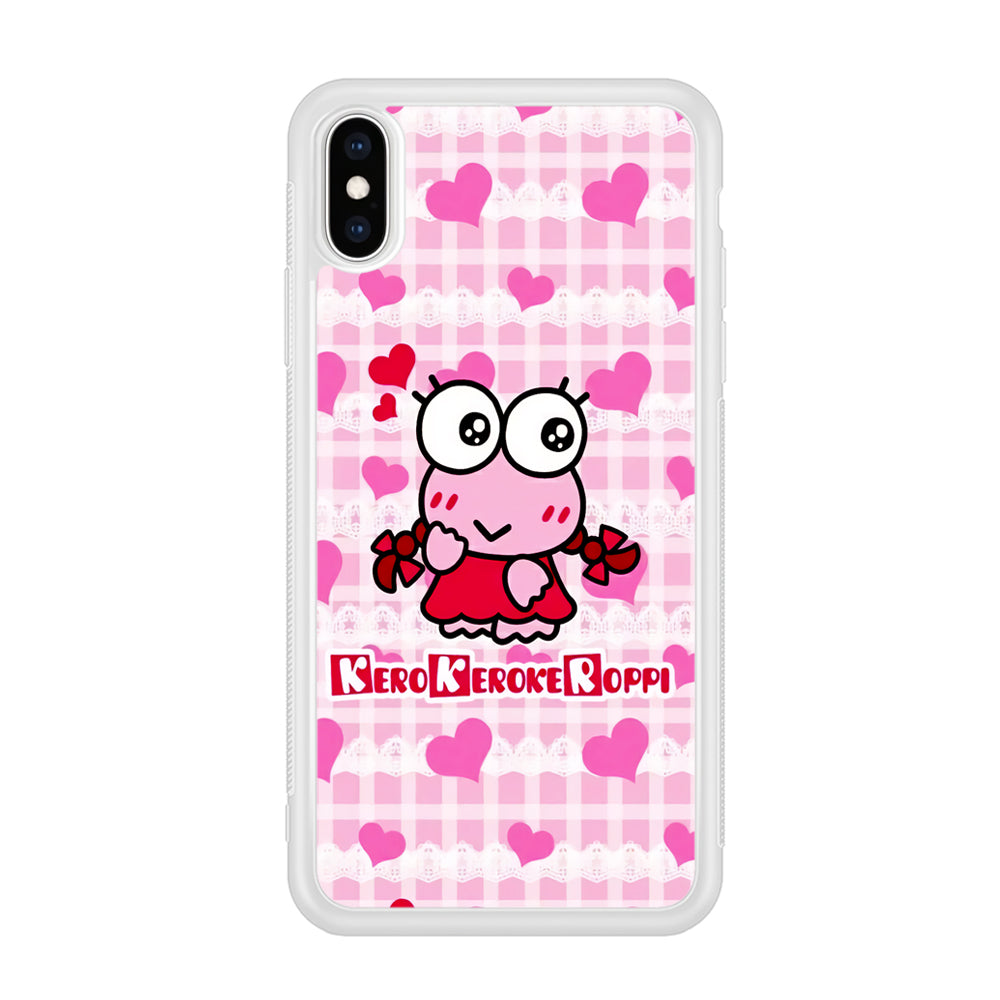 Keroppi Pink Cute iPhone X Case