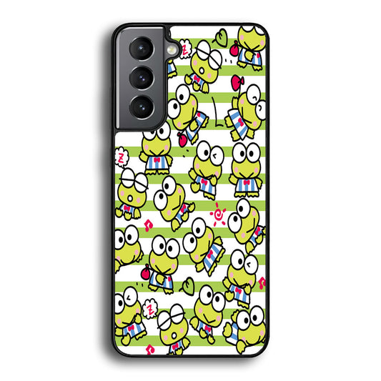 Keroppi Stripe Samsung Galaxy S24 Case - Ezzystore