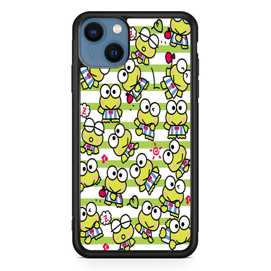 Keroppi Stripe iPhone 15 Case
