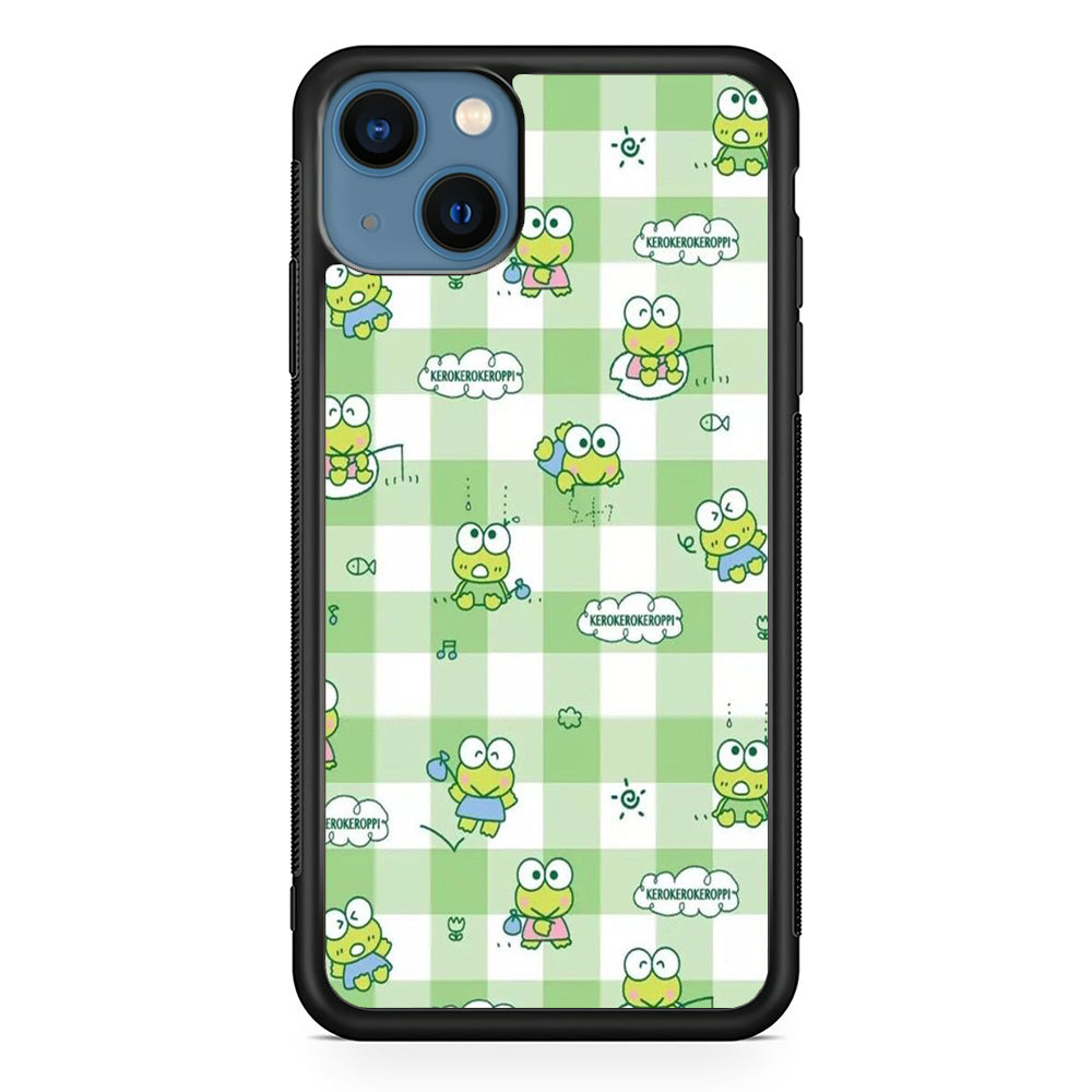 Keroppi Flannel iPhone 15 Case