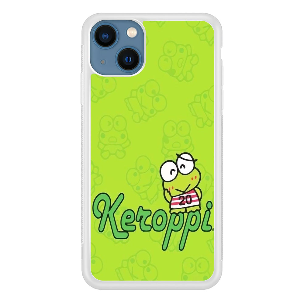 Keroppi Smile Green iPhone 14 Case