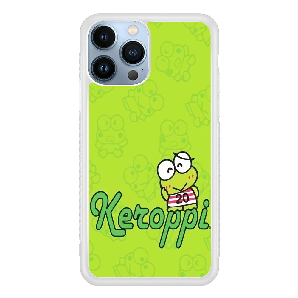 Keroppi Smile Green iPhone 14 Pro Case