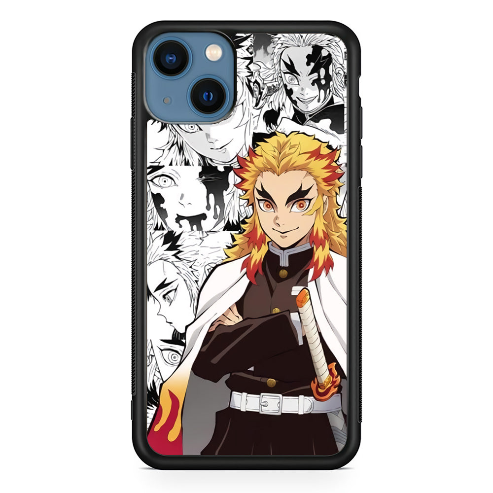 Kimetsu No Yaiba Rengoku iPhone 15 Case