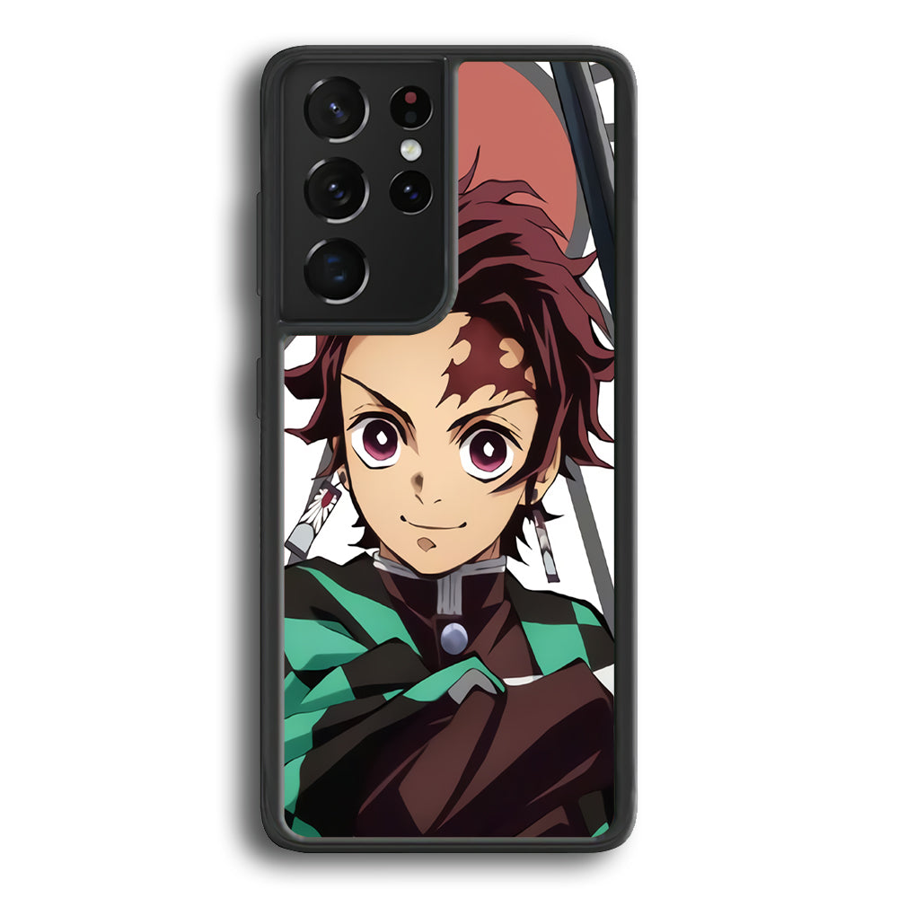 Kimetsu No Yaiba Tanjiro Samsung Galaxy S22 Ultra Case - Ezzystore