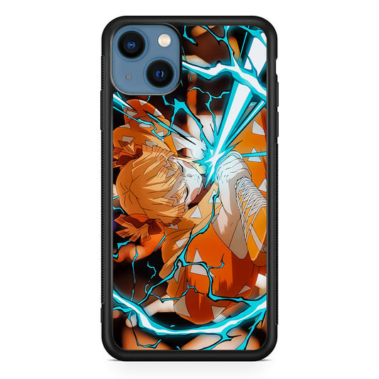 Kimetsu No Yaiba Zenitsu iPhone 15 Plus Case