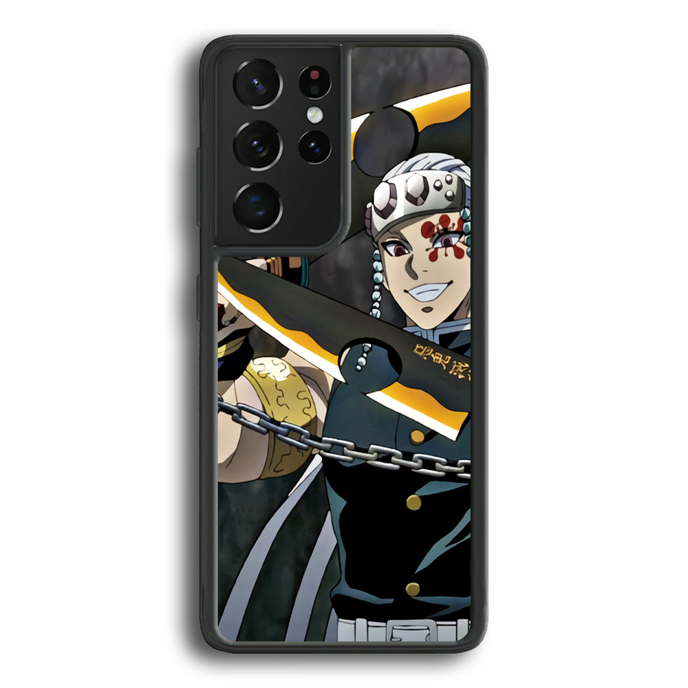 Kimetsu No Yaiba tengen Uzui Samsung Galaxy S24 Ultra Case - Ezzystore