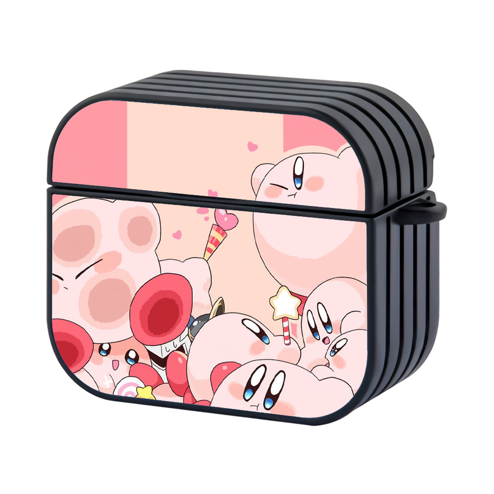Kirby Cute Hard Plastic Case Cover For Apple Airpods 4 - Ezzystore