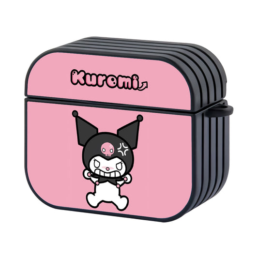 Kuromi Angry Style Hard Plastic Case Cover For Apple Airpods 3 - Ezzystore