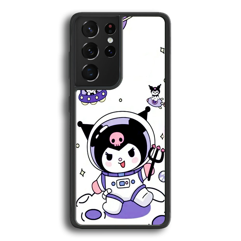Kuromi Astronaut Cosplay Samsung Galaxy S22 Ultra Case - Ezzystore