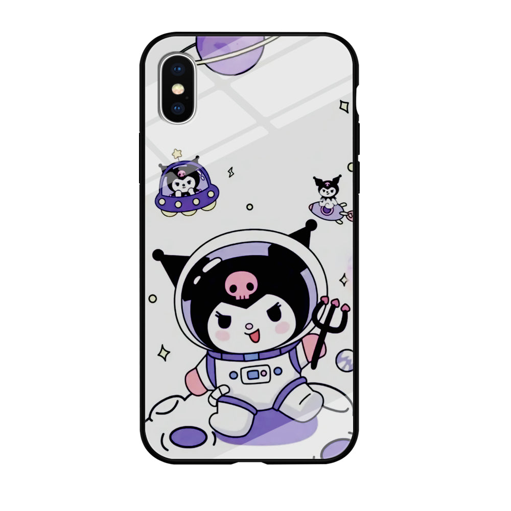 Kuromi Astronaut Cosplay iPhone X Case