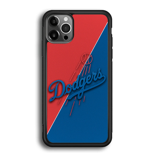 LA Dodgers Red And Blue Colour iPhone 12 Pro Max Case