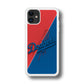 LA Dodgers Red And Blue Colour iPhone 11 Case