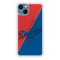 LA Dodgers Red And Blue Colour iPhone 14 Plus Case