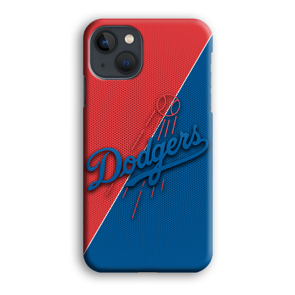 LA Dodgers Red And Blue Colour iPhone 14 Case