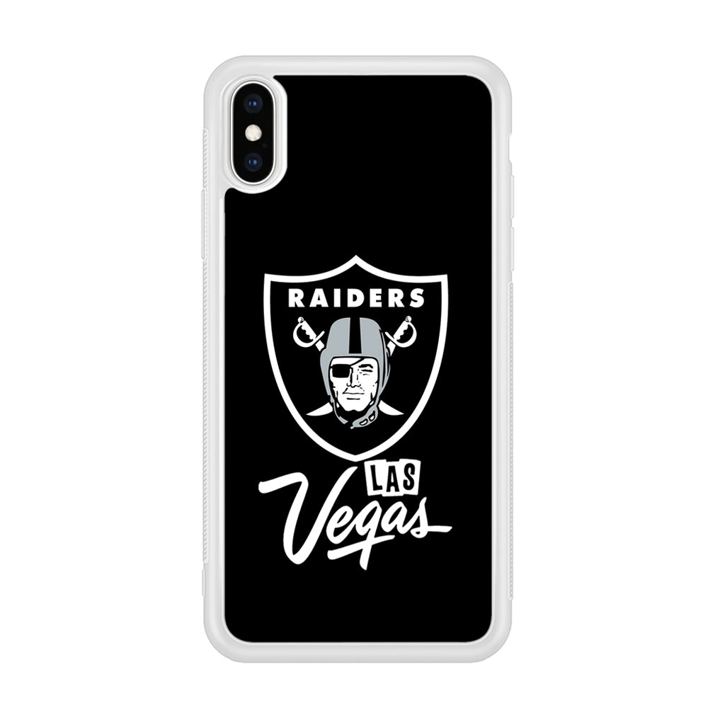 Las Vegas Raiders Symbol Of Logo iPhone X Case