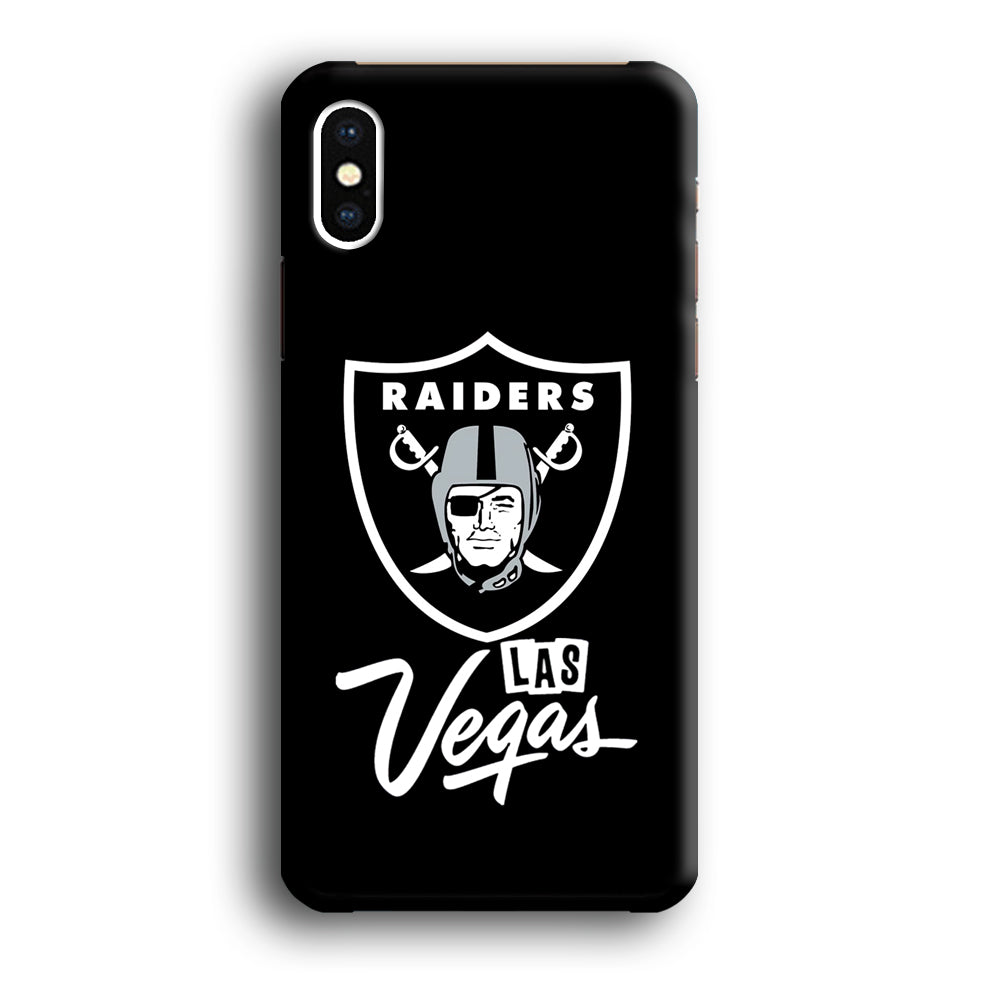 Las Vegas Raiders Symbol Of Logo iPhone X Case
