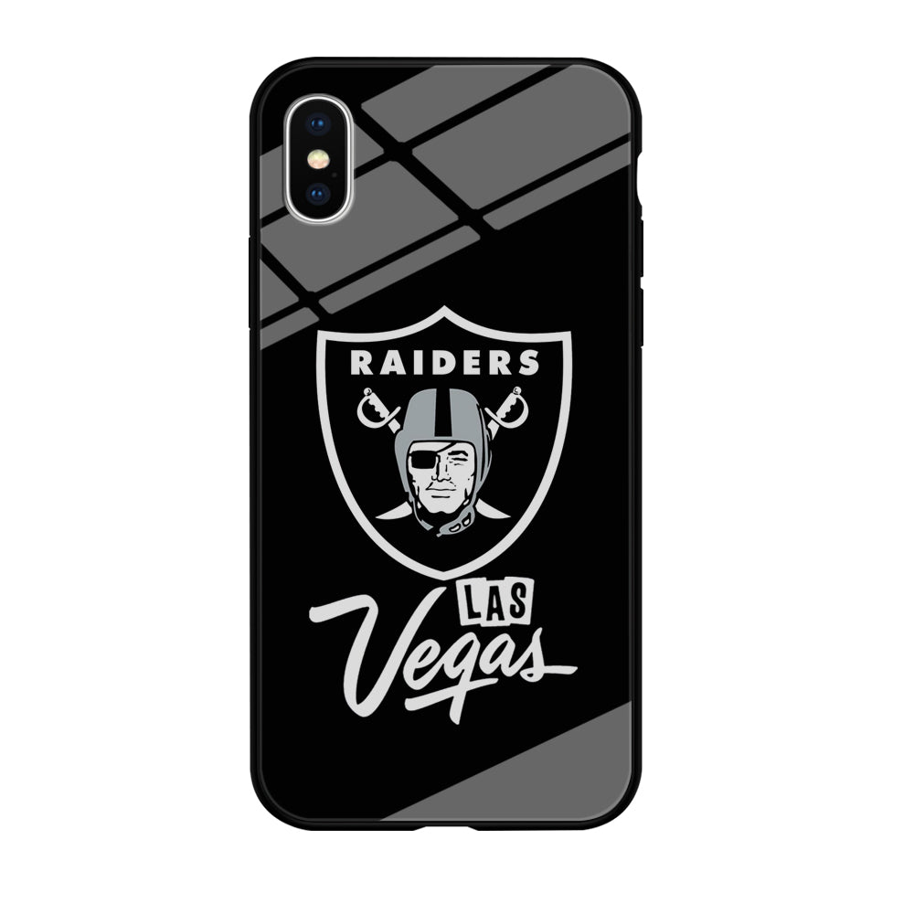 Las Vegas Raiders Symbol Of Logo iPhone X Case