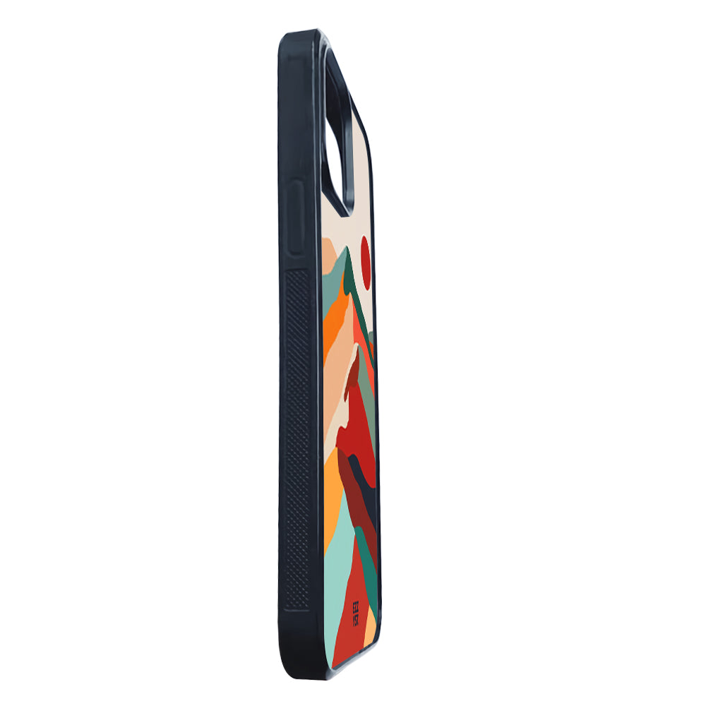 Layer Colour Mountains Magsafe iPhone Case