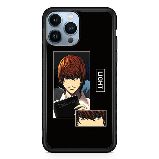 Light Yagami Death Note Book iPhone 14 Pro Case