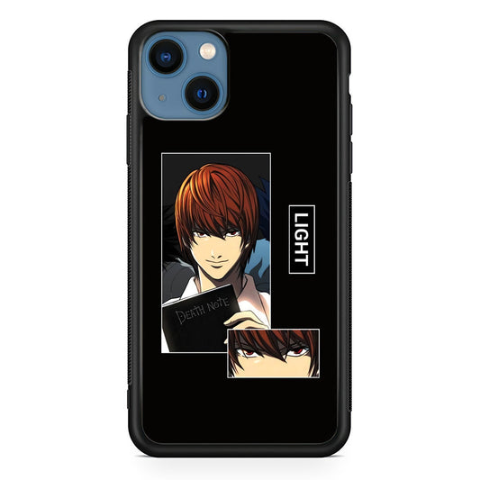 Light Yagami Death Note Book iPhone 14 Plus Case