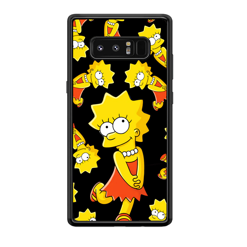 Lisa Simpson Dance Samsung Galaxy Note 8 Case