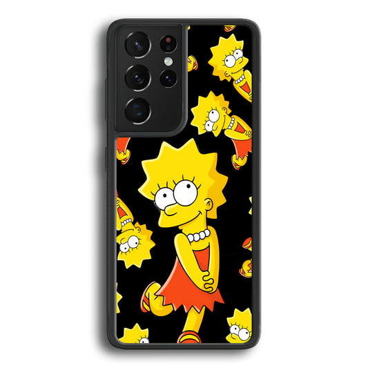 Lisa Simpson Dance Samsung Galaxy S23 Ultra Case - Ezzystore