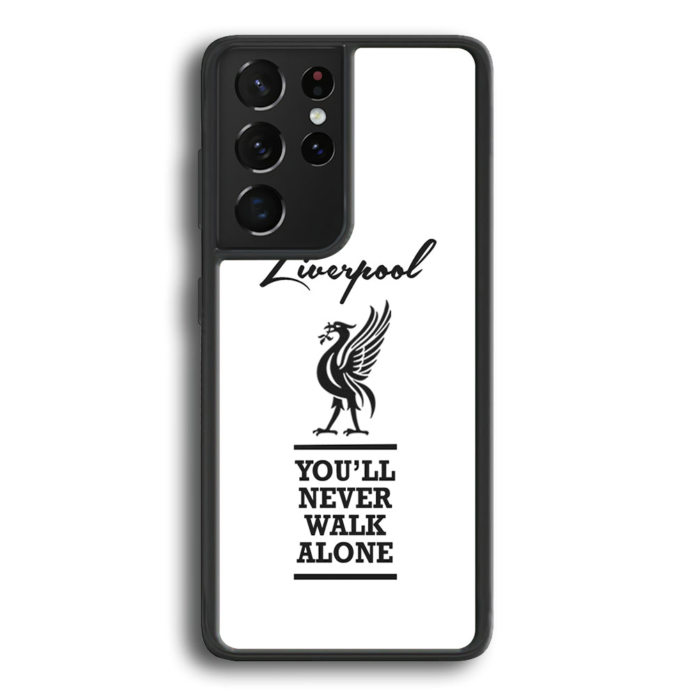 Liverpool YNWA Word Samsung Galaxy S24 Ultra Case - Ezzystore