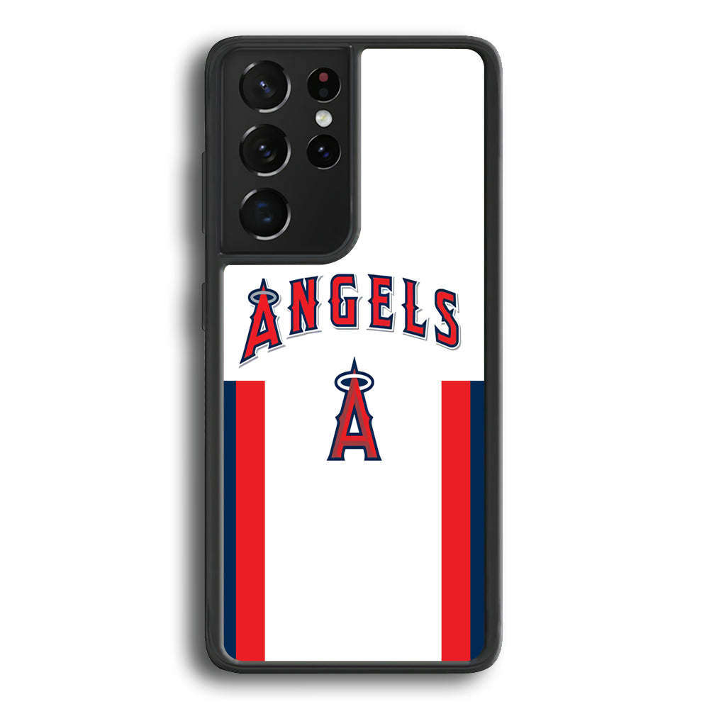 Los Angeles Anaheim MLB Team Samsung Galaxy S24 Ultra Case - Ezzystore