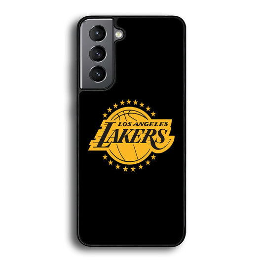 Los Angeles Lakers Black Logo Samsung Galaxy S24 Plus Case - Ezzystore