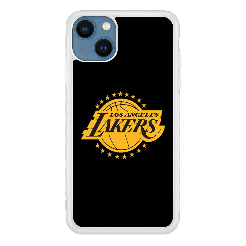 Los Angeles Lakers Black Logo iPhone 14 Case