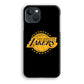 Los Angeles Lakers Black Logo iPhone 14 Case