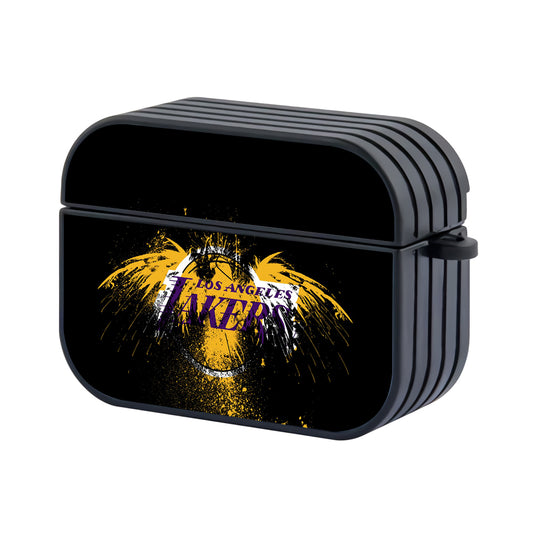 Los Angeles Lakers Logo Hard Plastic Case Cover For Apple Airpods Pro - Ezzystore