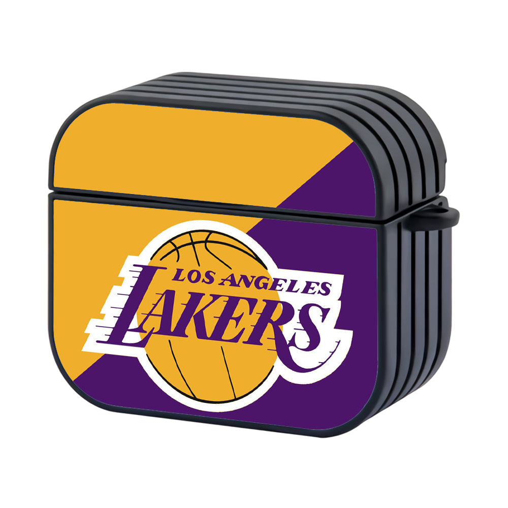 Los Angeles Lakers Sling Colour Hard Plastic Case Cover For Apple Airpods 4 - Ezzystore