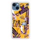 Los Angeles Lakers Word Of Pride Team iPhone 15 Plus Case