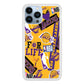 Los Angeles Lakers Word Of Pride Team iPhone 13 Pro Max Case