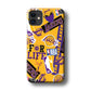 Los Angeles Lakers Word Of Pride Team iPhone 11 Case