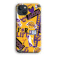 Los Angeles Lakers Word Of Pride Team iPhone 15 Plus Case