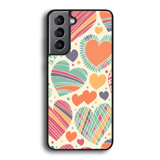 Love Cute White Samsung Galaxy S24 Plus Case - Ezzystore