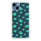 Love Green Doodle iPhone 14 Case