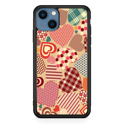 Love Luxe Pattern iPhone 15 Case