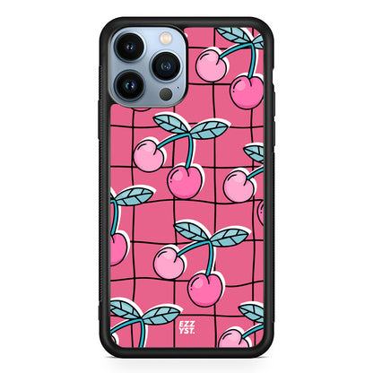 Lovely Vintage Style Chill with Cherry Magsafe iPhone Case