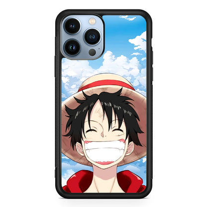 Luffy One Piece Warm Smile iPhone 14 Pro Max Case